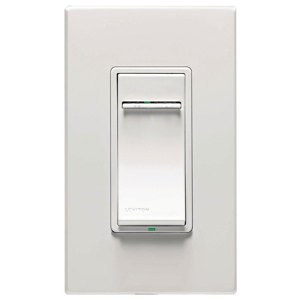 Leviton Vizia + 600Watt Incandescent Dimmer with LED Locator and