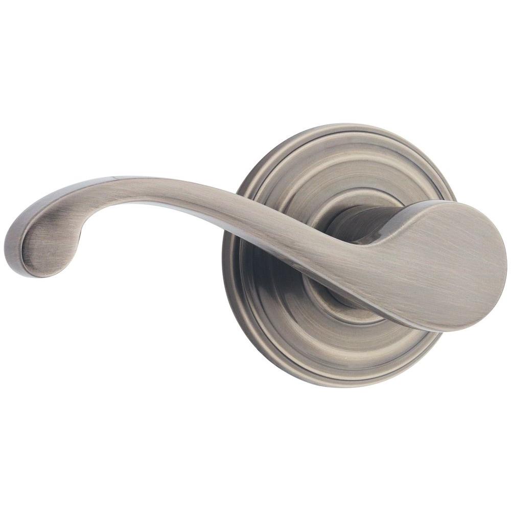 Kwikset Commonwealth Antique Nickel HalfDummy Door Lever788CHL LH 15A