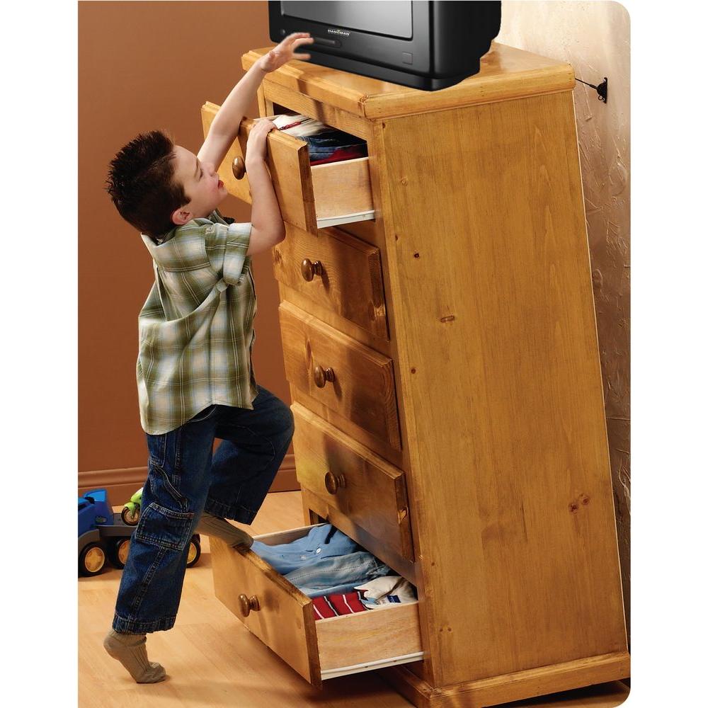 Simple Mount Furniture Anti Tip Kit Tk400l The Home Depot