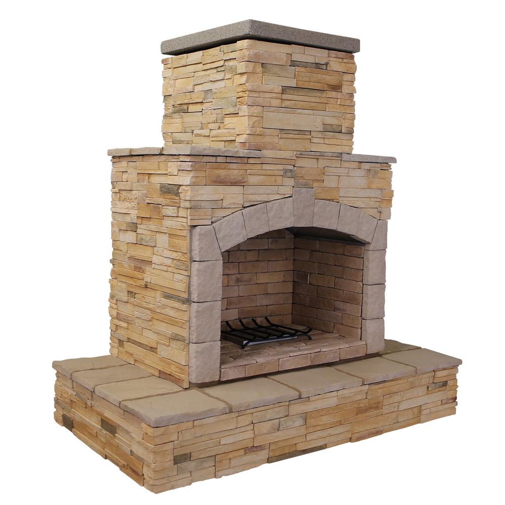 Cal Flame 78 In Brown Stone Veneer Propane Gas Outdoor Fireplace Frp908 3 Apf The Home Depot - Natural Stone Propane Outdoor Fireplace Cal Flame 78 In Brown Stone Veneer Propane Gas Outdoor Fireplace Frp908 3 Apf The Home Depot - Natural Stone Propane Outdoor Fireplace