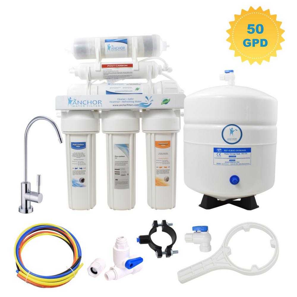 ANCHOR WATER FILTERS Ultra Series 6Stage Alkaline Mineral Reverse