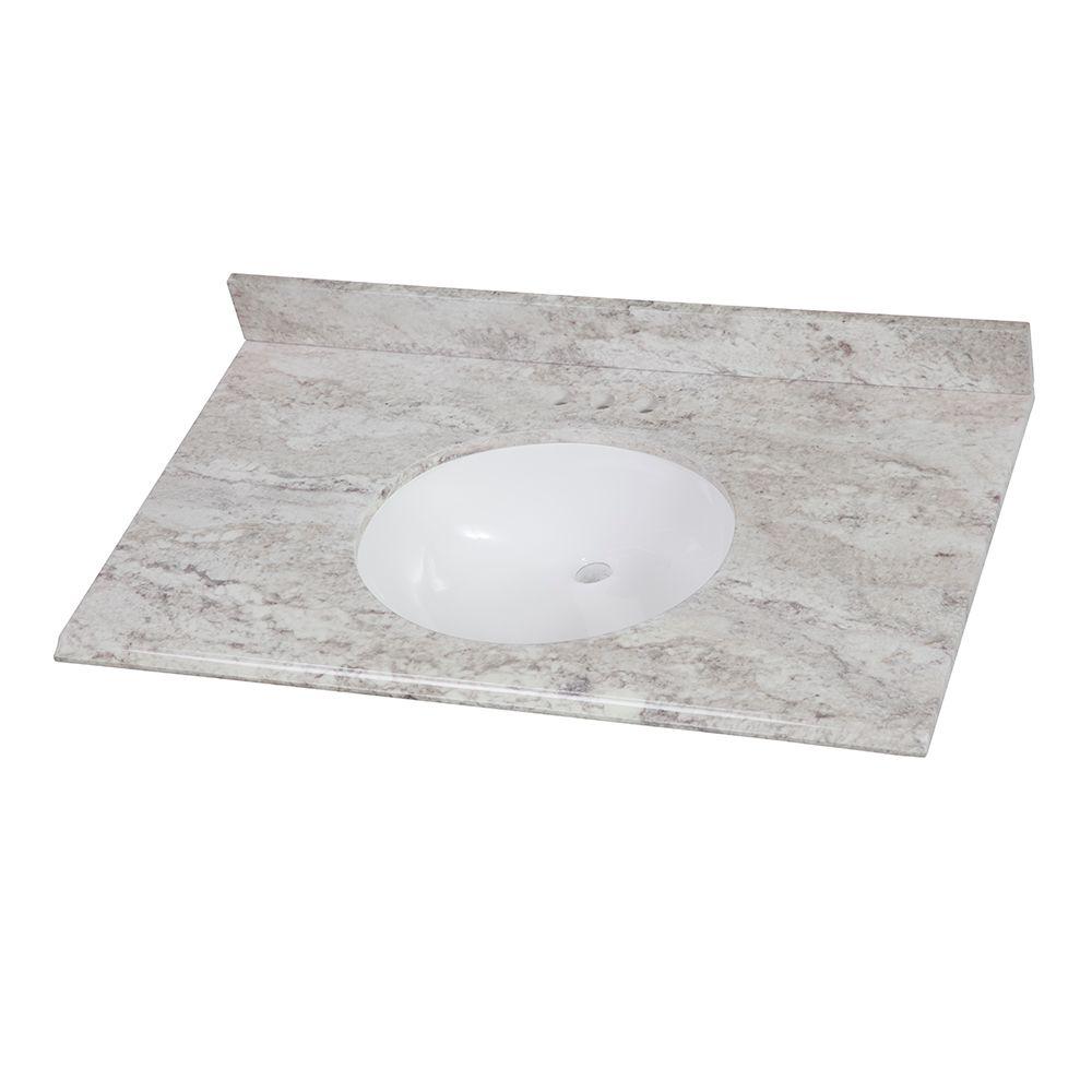 Custom Bathroom Vanity Tops Online home decorators collection 37 in. w stone effects vanity top in Custom Bathroom Vanity Tops Online home decorators collection 37 in. w stone effects vanity top in