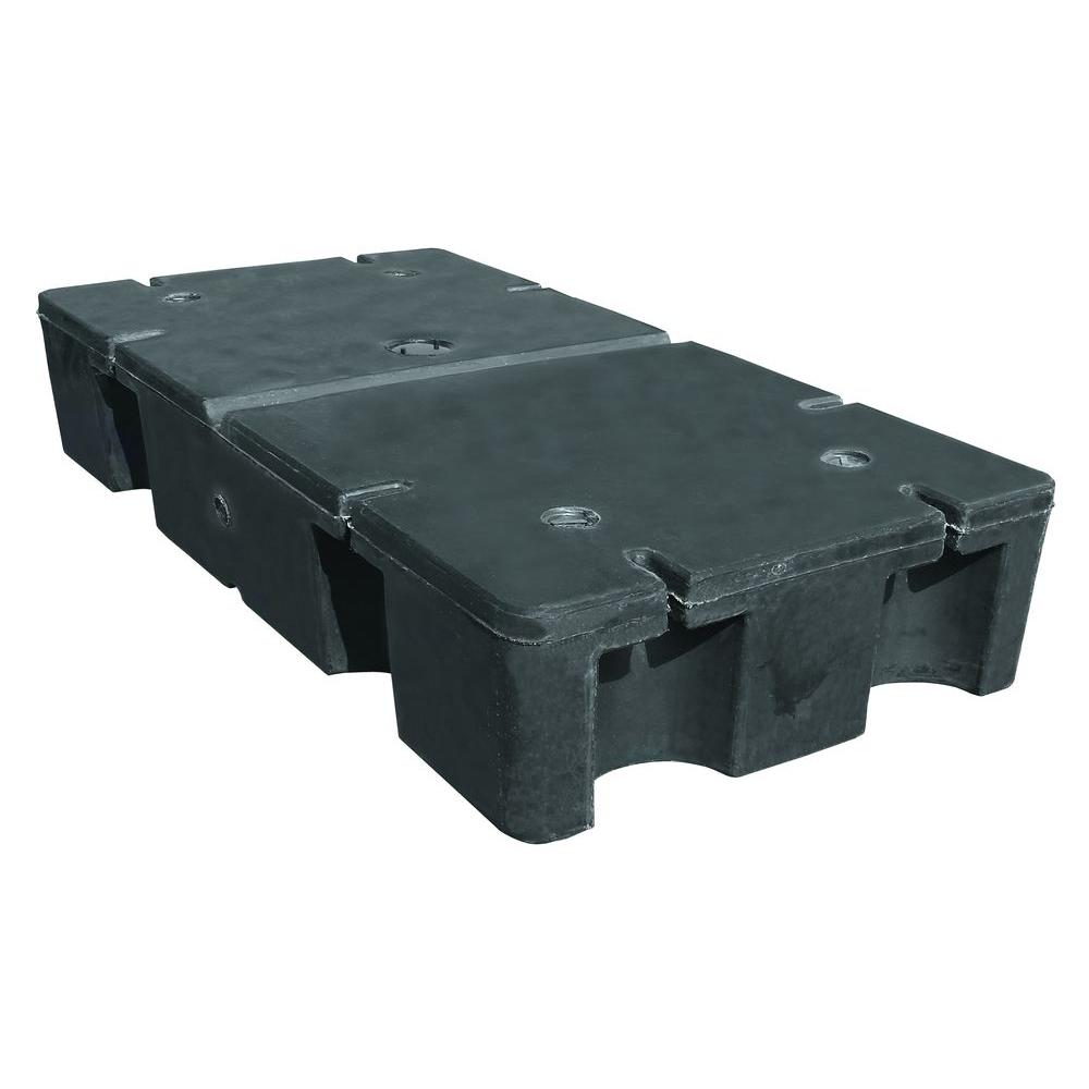 Eagle Floats 48 in. x 24 in. x 12 in. Dock FloatDE99322F The Home Depot