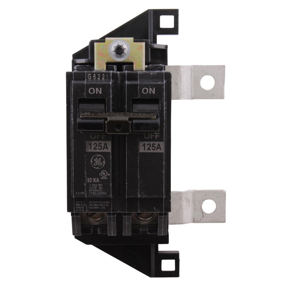 GE PowerMark Gold 125 Amp 2-Pole Main Circuit Breaker Conversion Kit