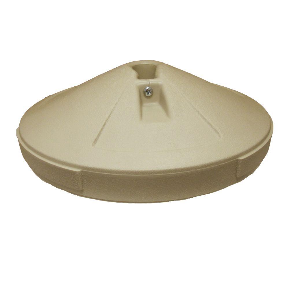 Patio Umbrella Base In Taupe 98600110 The Home Depot