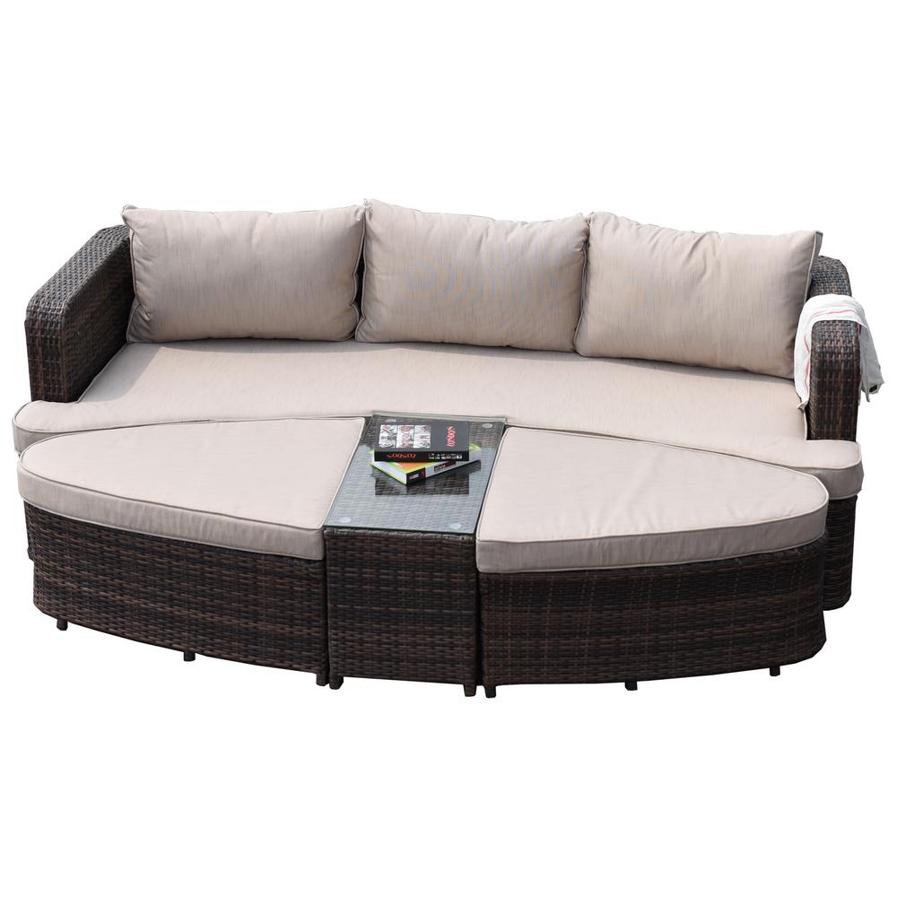 Ottoman Included Outdoor Chaise Lounges Patio Chairs The Home Depot Outdoor Chaise Lounges Patio Chairs, Patio Furniture Chaise Lounge