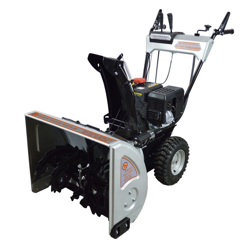 Dirty Hand Tools 24 in. 2Stage Gas Snow Blower with 212cc Electric