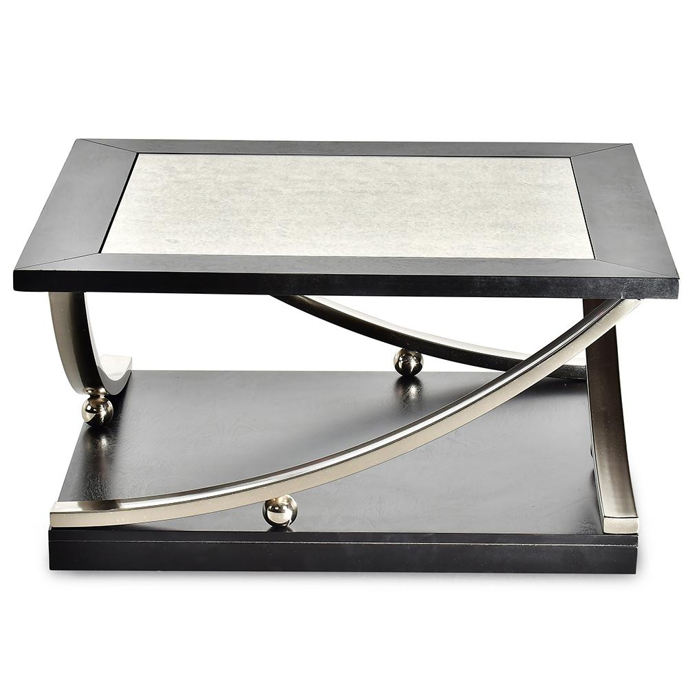 Ramsey Ebony Square Tail Table