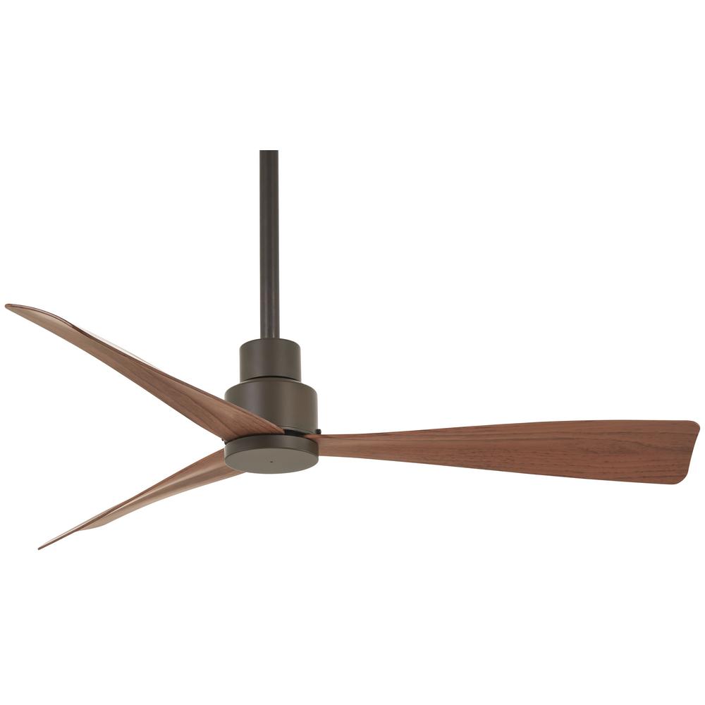 Minka Aire Simple 44 In Indoor Outdoor Oil Rubbed Bronze Ceiling Fan With Remote Control