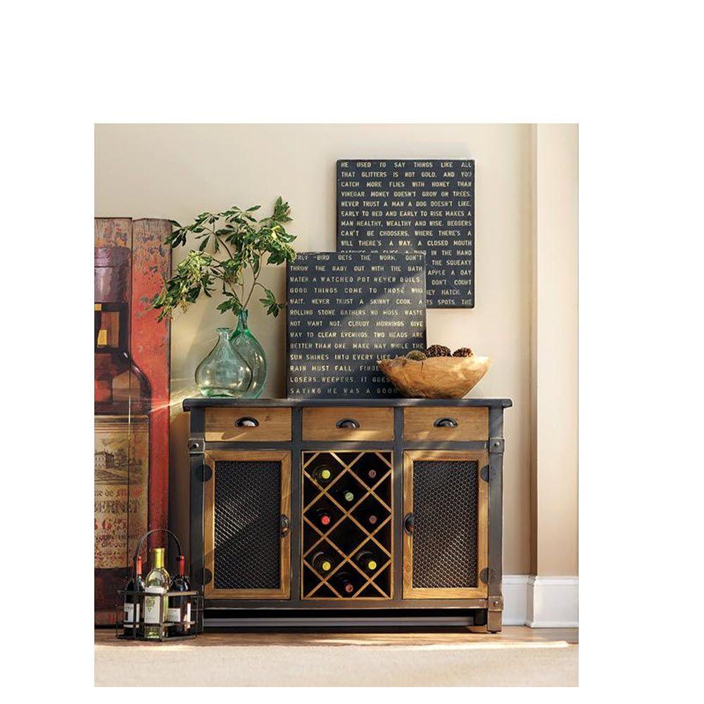 Bars Bar Sets Kitchen Dining Room Furniture The Home Depot Brown Bar Cabinet