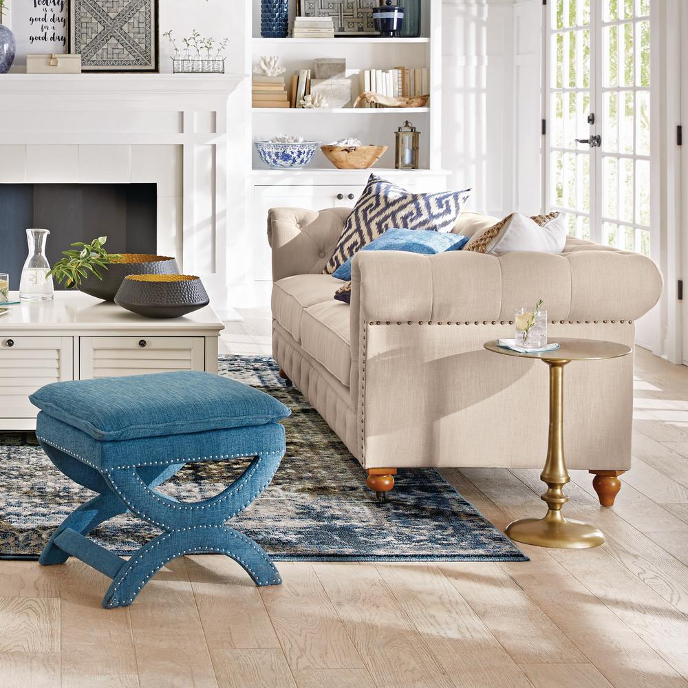 Home Decorators Collection Gordon Natural Linen Sofa 0849400400