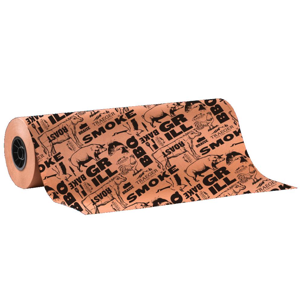 brown butcher paper roll