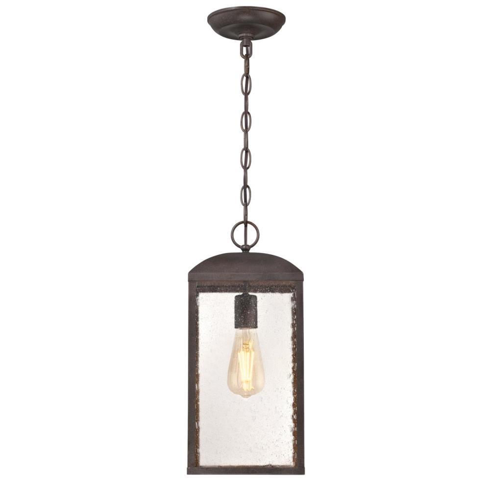 Westinghouse Piazza Medium 1 Light Victorian Bronze Outdoor Pendant With Clear Seeded Gl Westinghouse Piazza Medium 1 Light Victorian Bronze Outdoor Pendant With Clear Seeded Gl