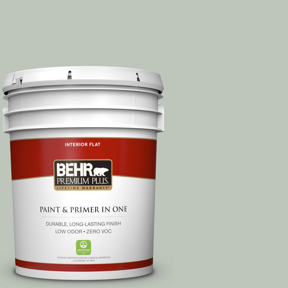 BEHR Premium Plus 5 Gal N410 3 Riverdale Flat Interior Paint 140005   Riverdale Behr Premium Plus Paint Colors 140005 64 1000 