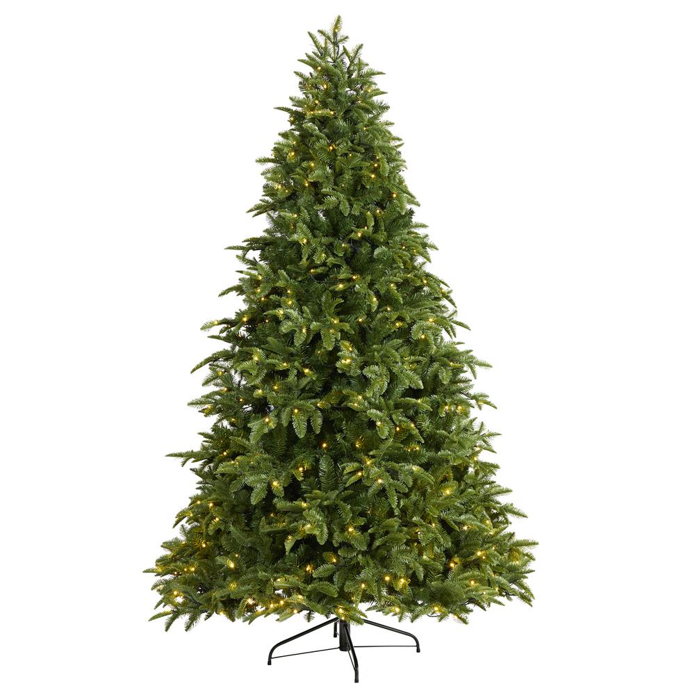 Nearly Natural 7.5 ft. PreLit Wyoming Fir Artificial Christmas Tree