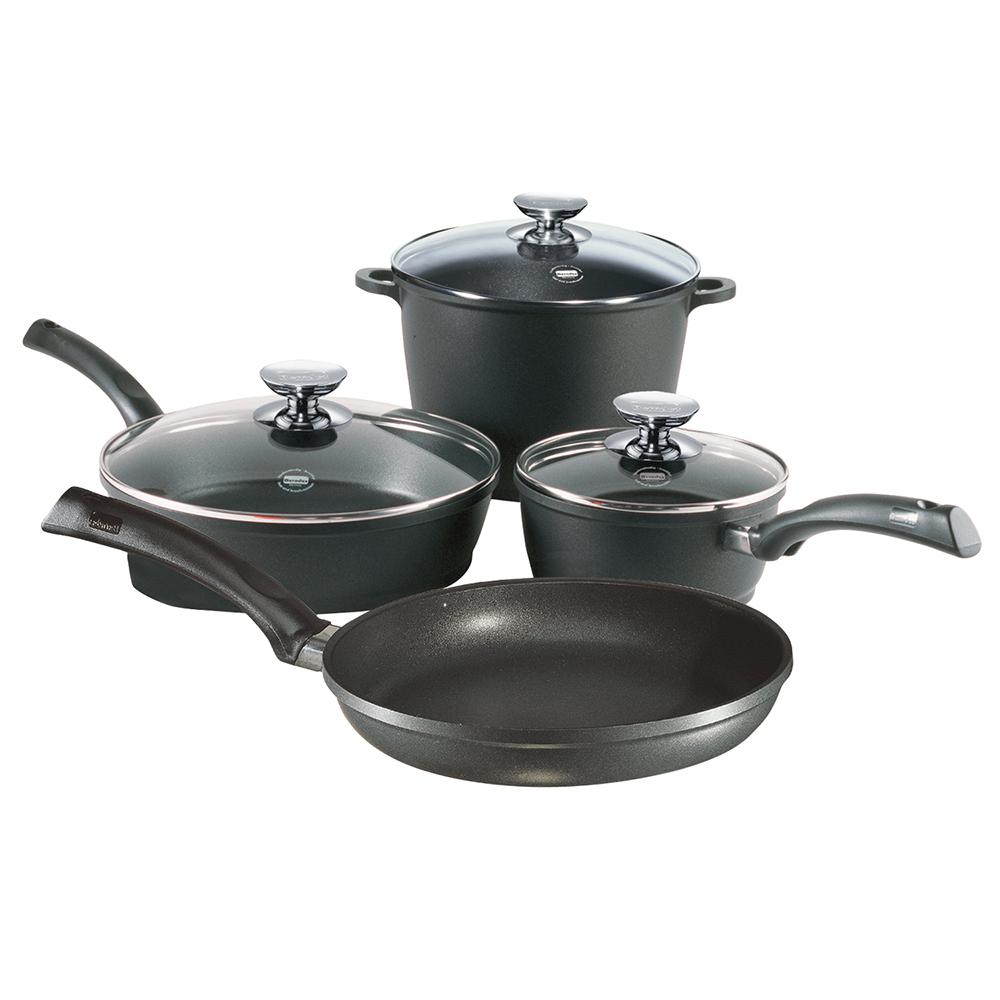 SignoCast 7 Piece Non  Stick  Aluminum Cast Cookware Kitchen  