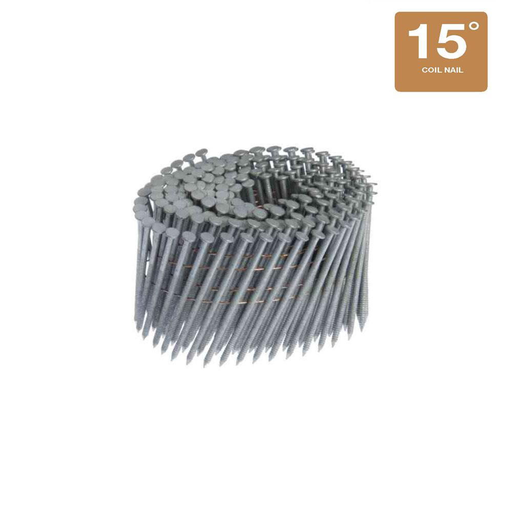 800 Count 3-Inch x .120 Offset Round Head 33 Deg  HDG Ring Framing Nails