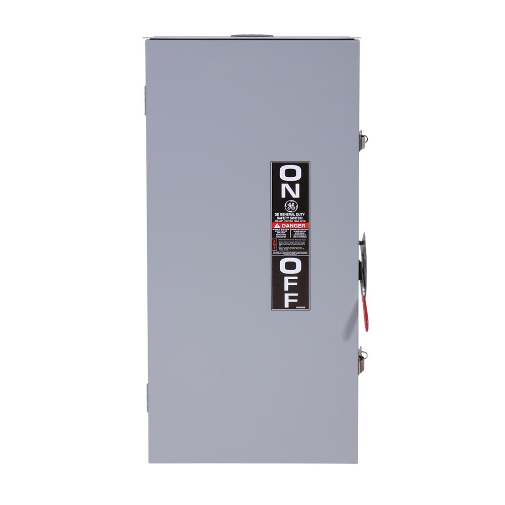 Eaton 100 Amp 120/240Volt 24,000Watt NonFused GeneralDuty DoubleThrow Safety Switch