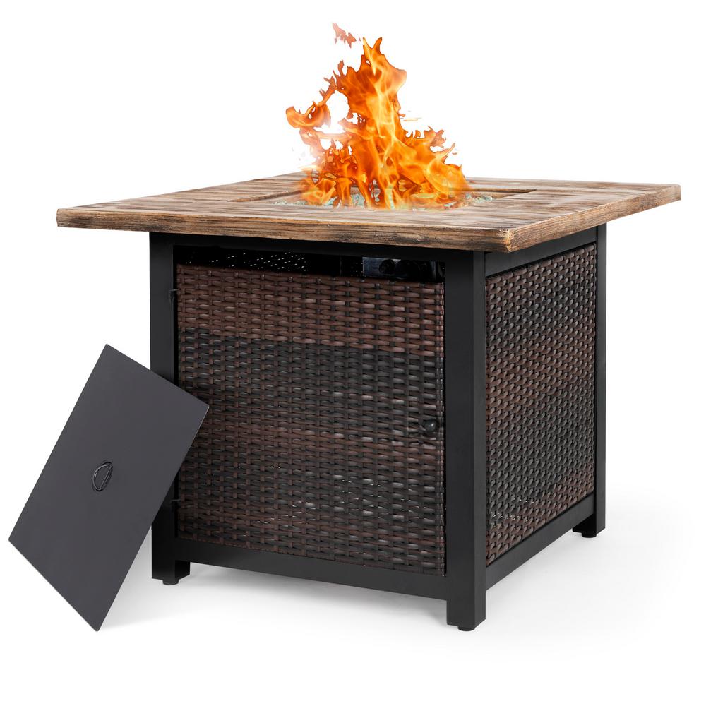 50000 Btu Fire Pits Outdoor Heating The Home Depot