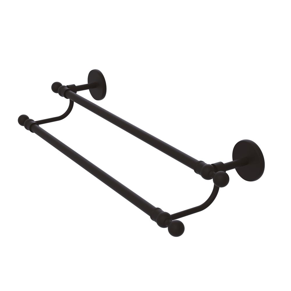 Allied Br Skyline Collection 36 In Double Towel Bar Oil Allied Br Skyline Collection 36 In Double Towel Bar Oil Rubbed Bronze