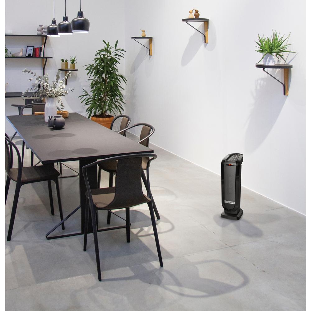 Lasko Tower 22 In Electric Ceramic Oscillating Space Heater With Digital Display And Remote Control Ct22840 The Home Depot