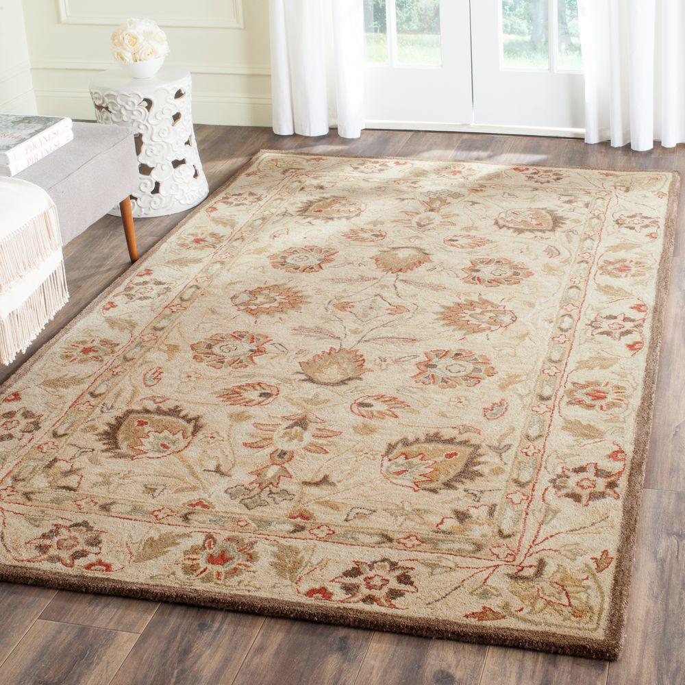 6 X 9 Area Rugs The Home Depot Antiquity Beige 6 Ft X 9 Area Rug