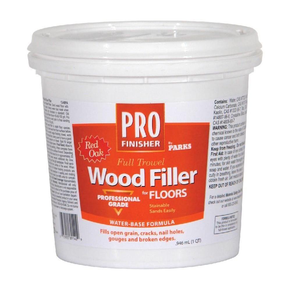 RustOleum Parks 1 qt. Red Oak Pro Finisher Wood Filler138914 The