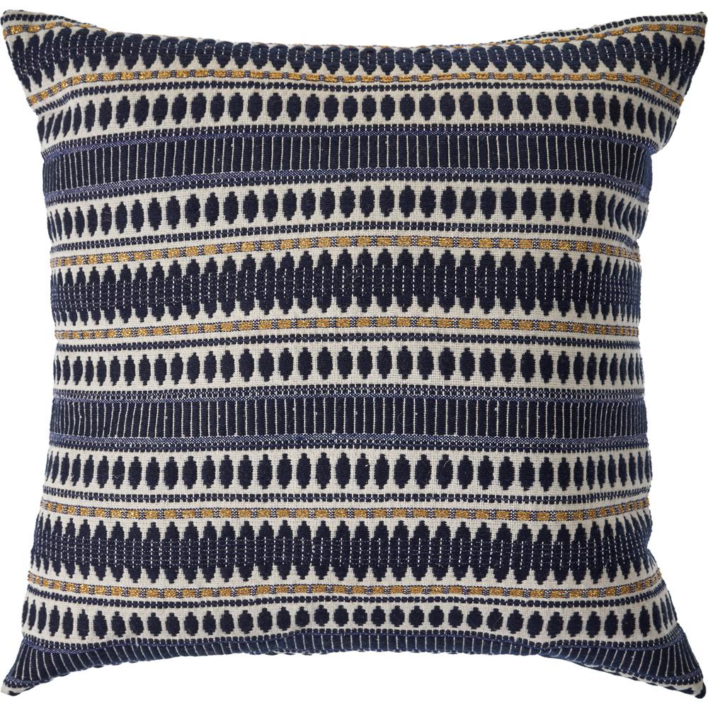 black and blue pillows