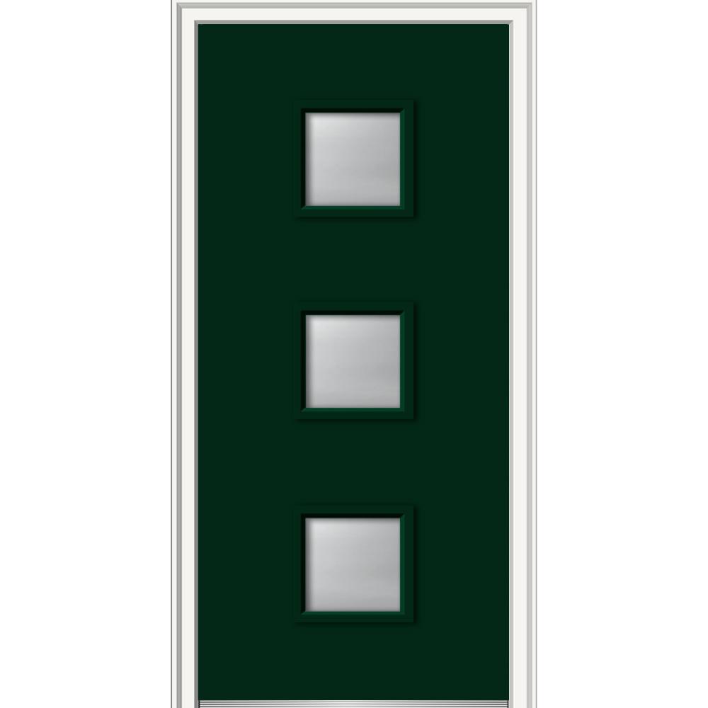 Hunter Green Front Doors Exterior Doors The Home Depot