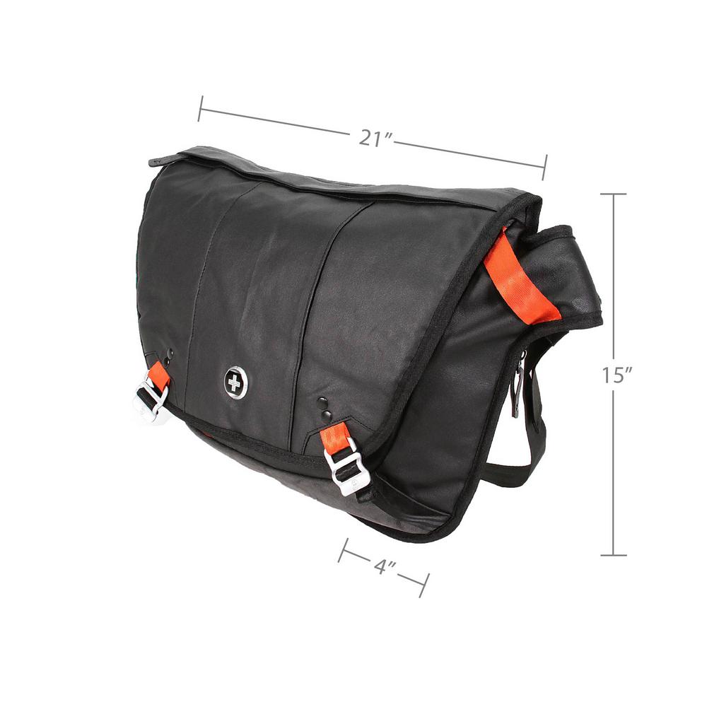 Swissdigital Jumper Laptop 15 In Black Messenger Bag Sd 185 The So Sku 1002692461