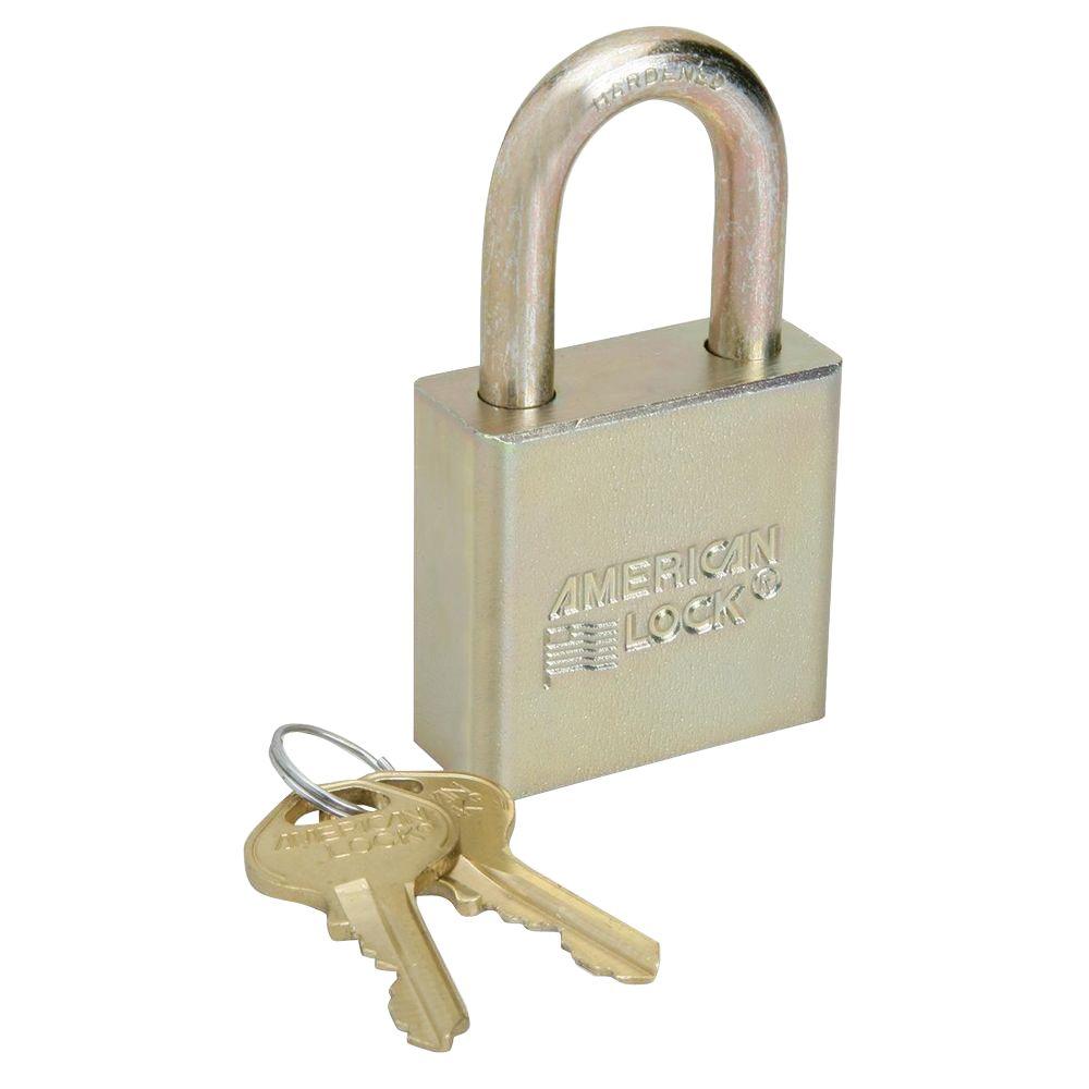 SKILCRAFT Solid Steel Case Padlock by SKILCRAFT