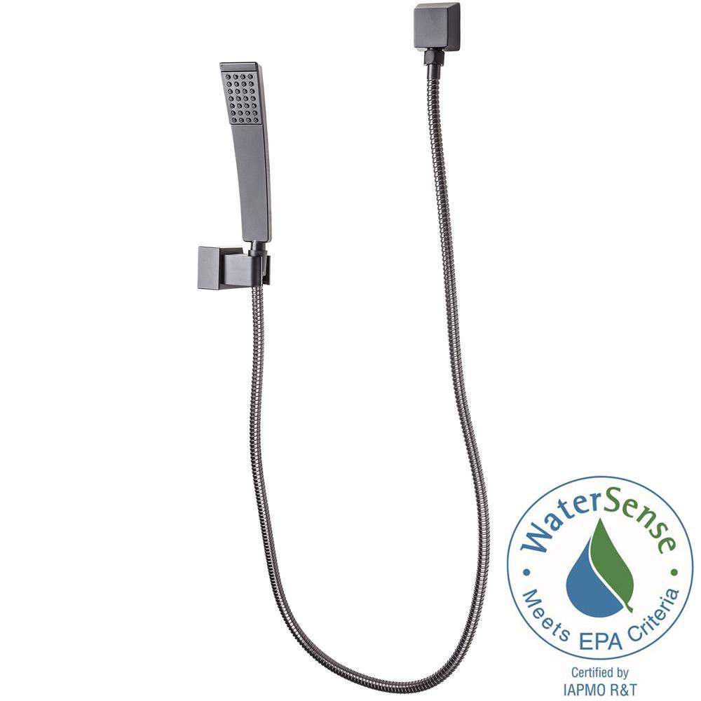 Pfister Kenzo SingleSpray Wall Mount Hand Shower Kit in Matte Black