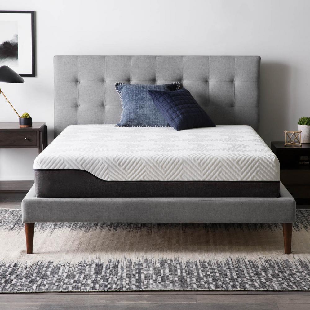 Lucid 10 In Twin Xl Bamboo Charcoal And Aloe Vera Hybrid Mattress Queen Bamboo Charcoal And Aloe Vera Hybrid Mattress
