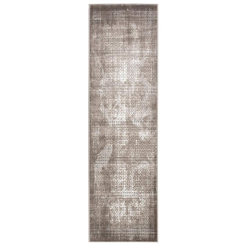 Nourison Karma Ash 2 Ft X 8 Runner Rug