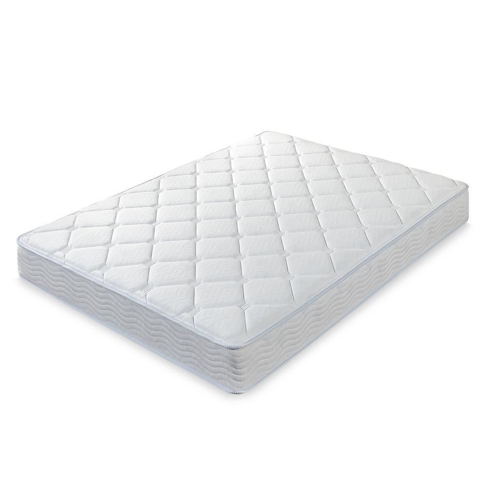 Zinus Hybrid Spring And Gel 6in. Firm Hybrid Tight Top Queen Mattress ...