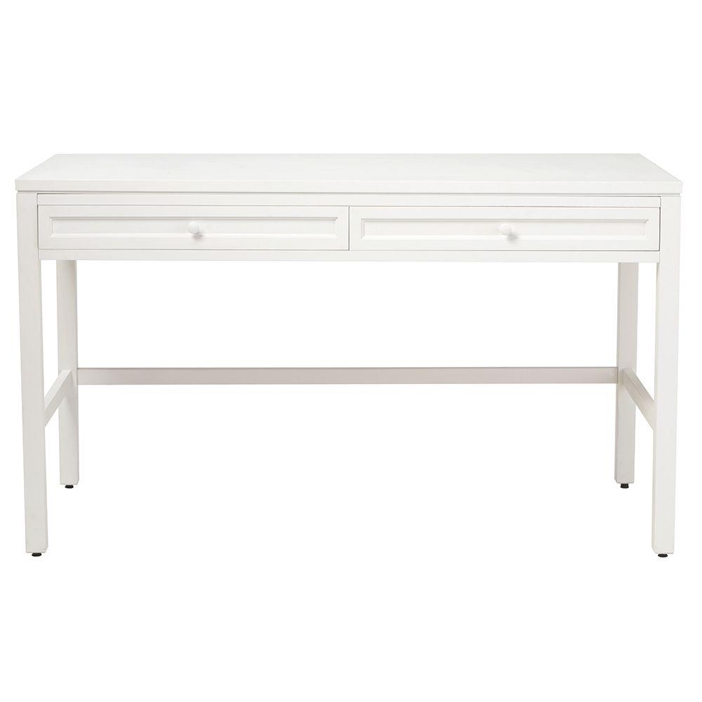 Martha Stewart Living Craft Space White Writing Desk ...