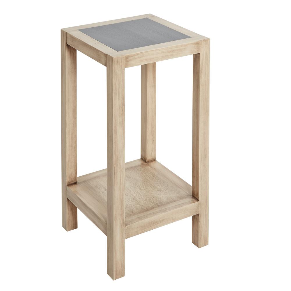 light wood side tables