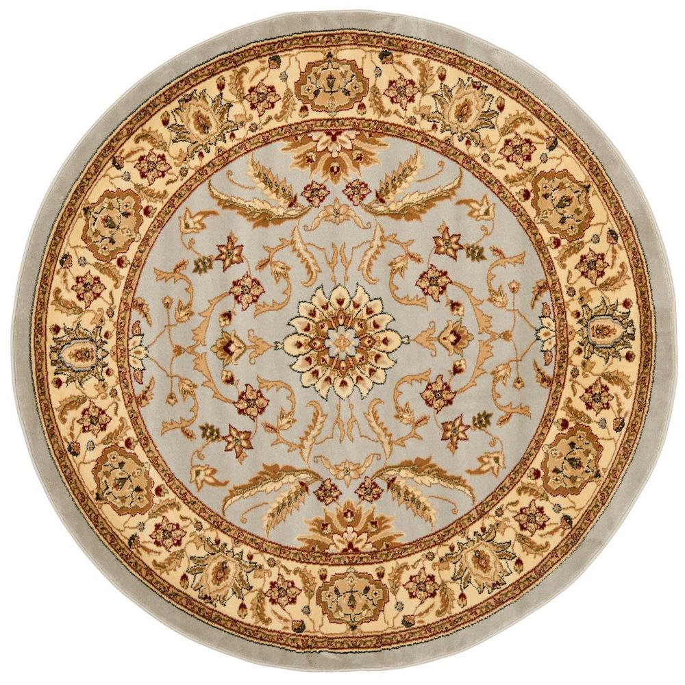 Safavieh Lyndhurst Gray/Beige 6 ft. x 6 ft. Round Area RugLNH216G6R The Home Depot