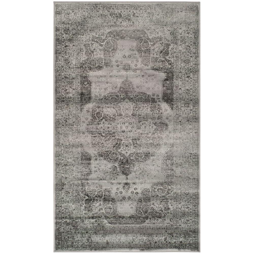 Safavieh Vintage Grey Multi 4 Ft X 5 7 In Area Rug Vtg158 Safavieh Vintage Grey Multi 4 Ft X 5 7 In Area