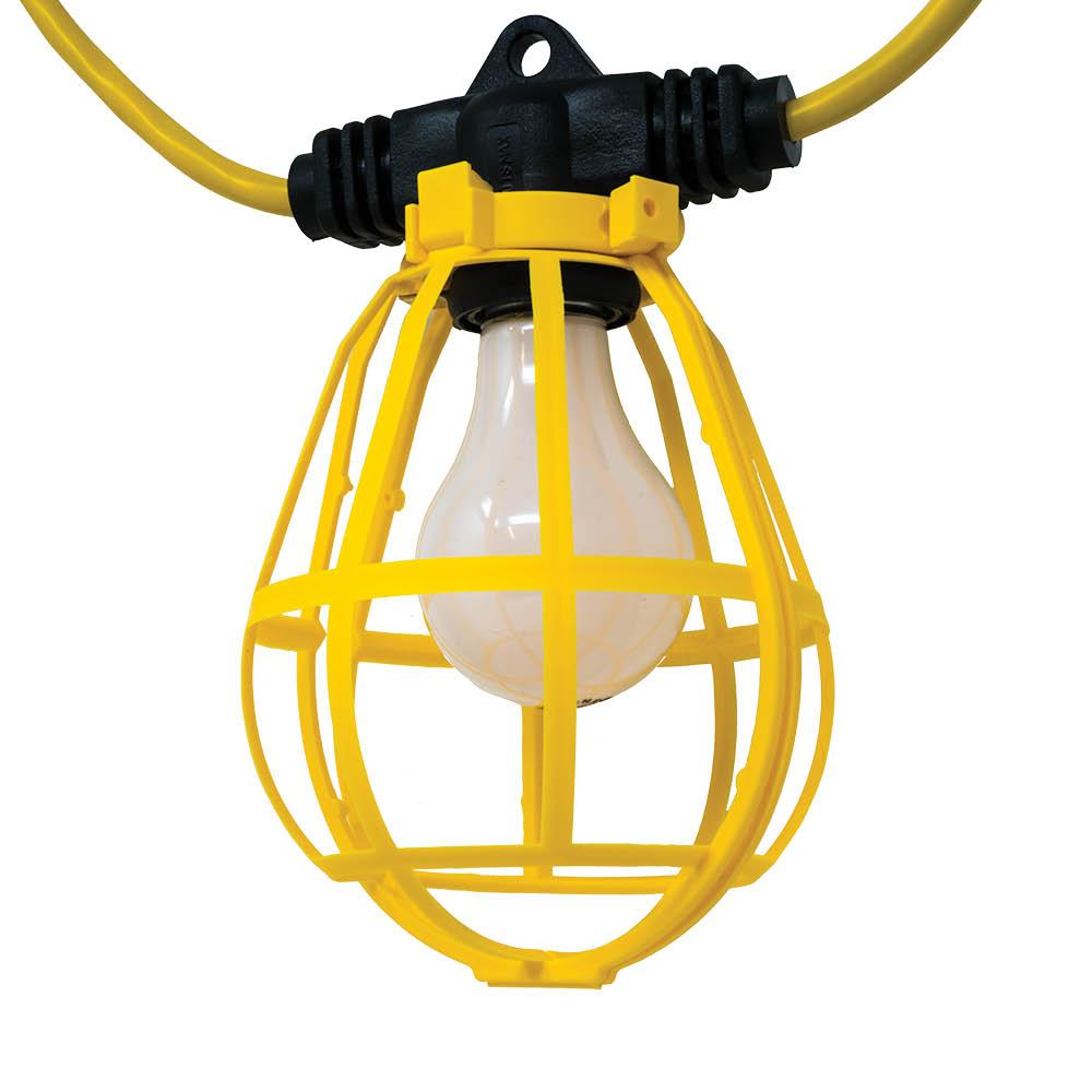 Southwire 100 Ft 14 3 Sjtw 10 Light Plastic Cage String Yellow Southwire 100 Ft 14 3 Sjtw 10 Light Plastic Cage String Yellow