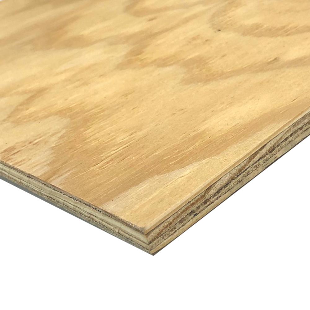 Dimensions BC Sanded Plywood 7/32 in. x 2 ft. x 2 ft.; Actual 0.219 in. x 23.75 in. x