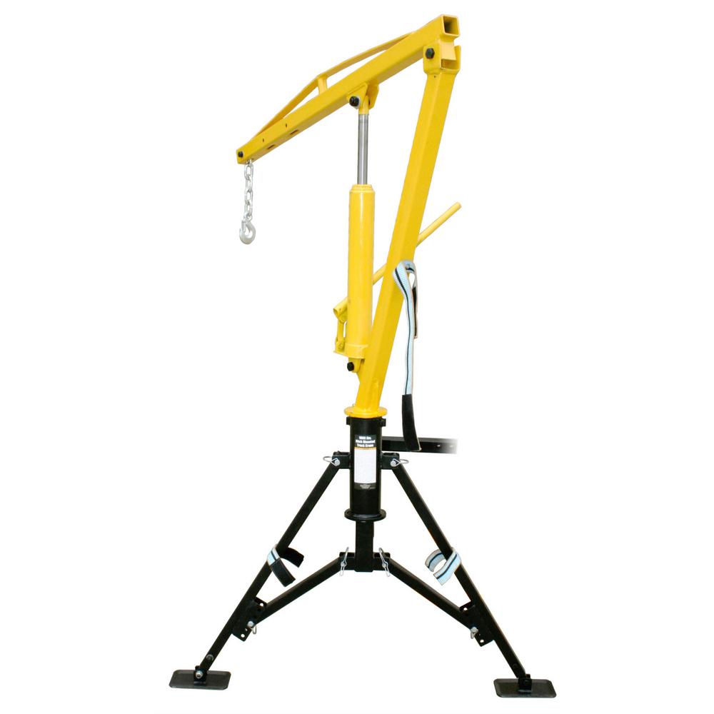 UPC 817399012381 product image for MaxxHaul 1000 lbs. Capacity Receiver Hitch Mounted Crane | upcitemdb.com