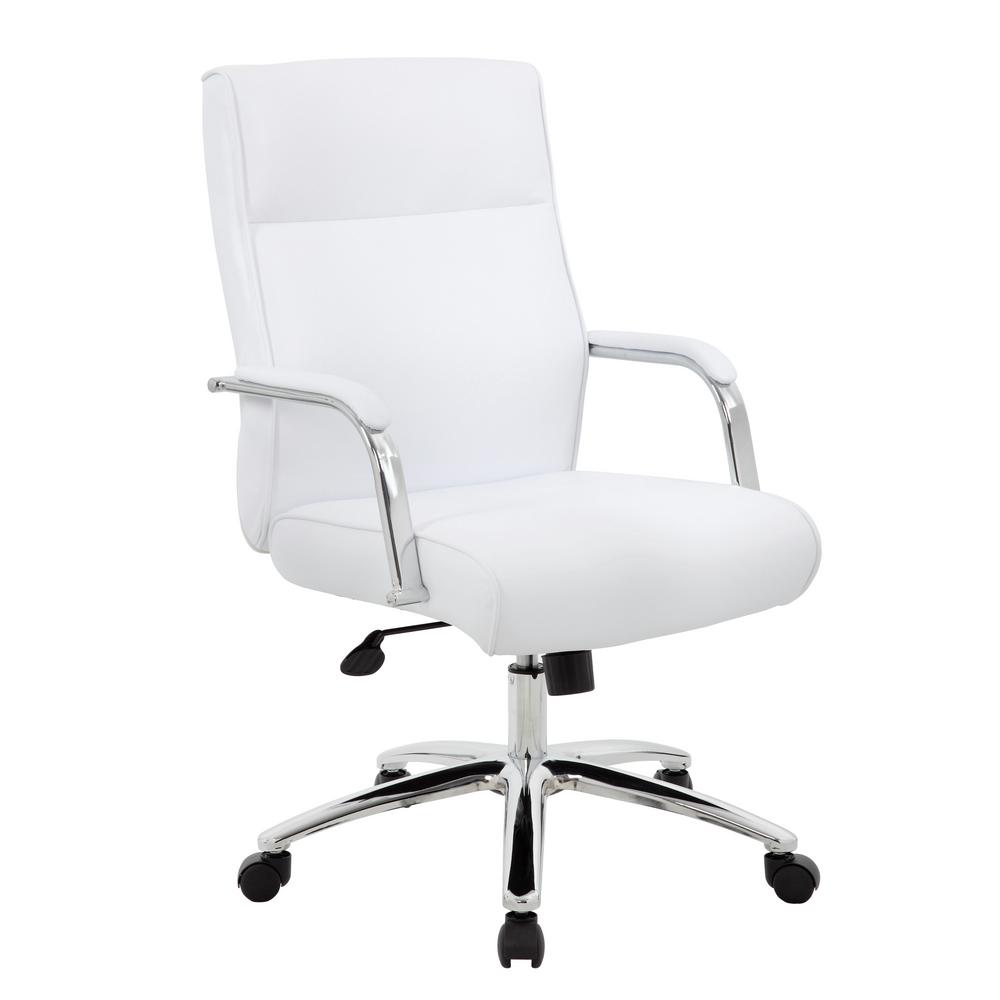 White Modern Executive Conference Chair White Modern Executive Conference Chair