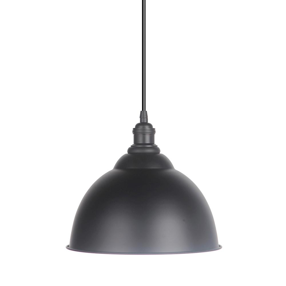 Worth Home Products Instant Pendant 1 Light Matte Black Recessed Instant Pendant 1 Light Matte Black