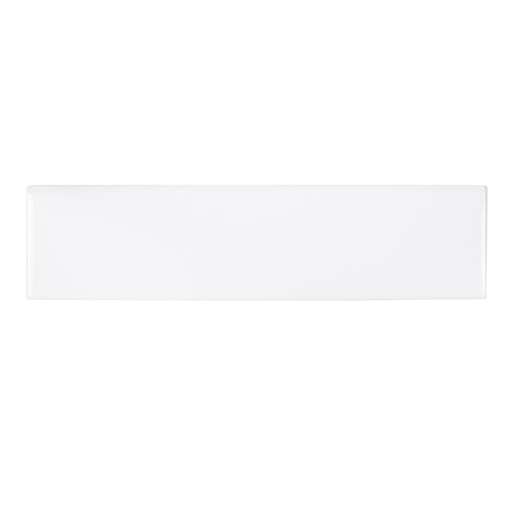 4x16 Tile Flooring The Home Depot Allegro White 4