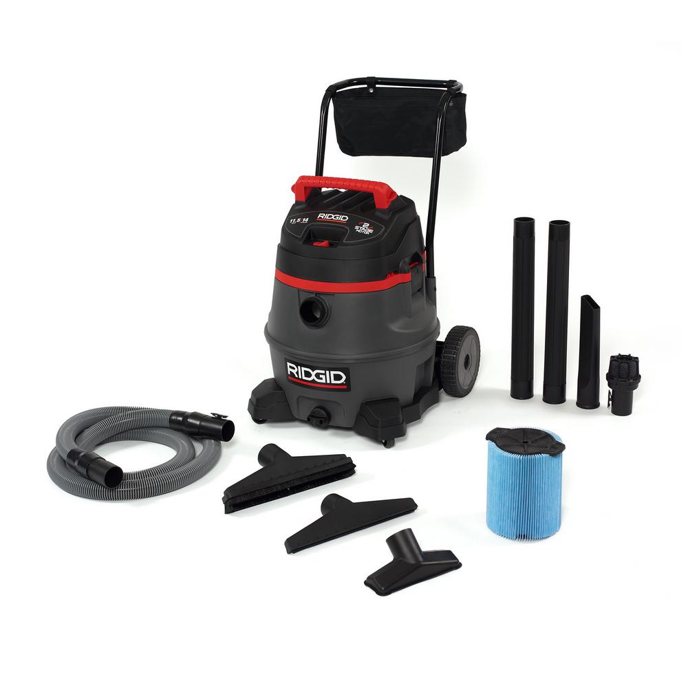 RIDGID 3 Gal. 3.5Peak HP Portable Pro Wet Dry VacWD3050 The Home Depot