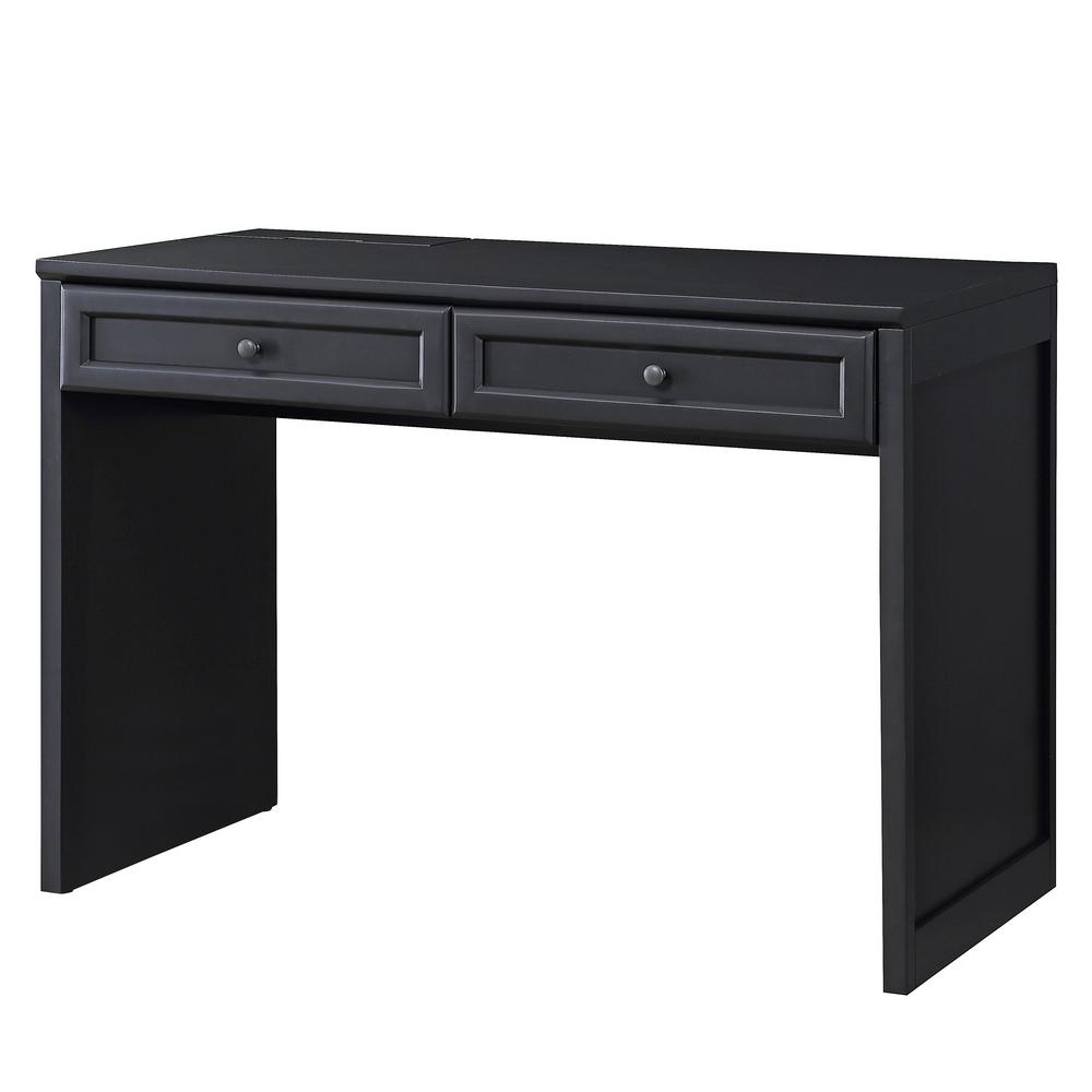 Ameriwood Meadow Ridge Black Computer Desk HD11588 The Home Depot