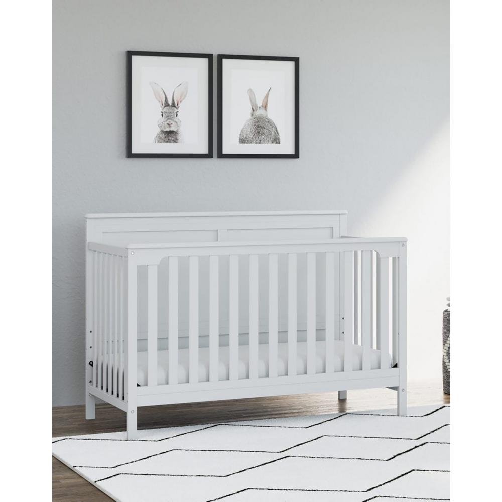 Storkcraft Alpine White 4in1 Convertible Crib 04522 301 The Home