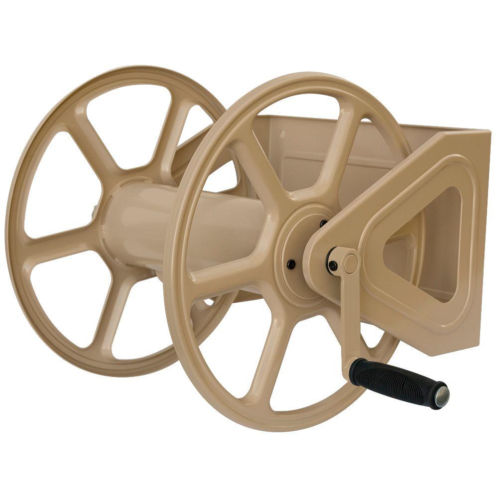 Hampton Bay Commercial Wall Mount Hose Reel 709 The Home Depot - Metal Garden Hose Reel Home Depot Hampton Bay Commercial Wall Mount Hose Reel 709 The Home Depot - Metal Garden Hose Reel Home Depot