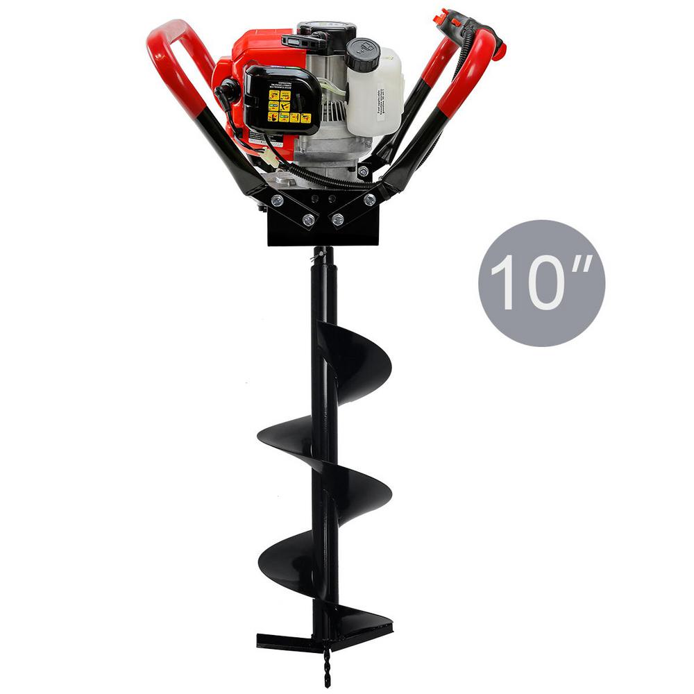 55CC 1-Man Post Hole Digger with 10 inch Bit